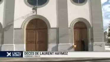 Ensevelissement de Laurent Haymoz
