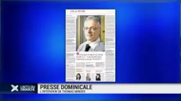 Presse dominicale : l&#039;interview de Thomas Minder