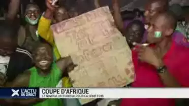 Football : Le Nigéria Champion