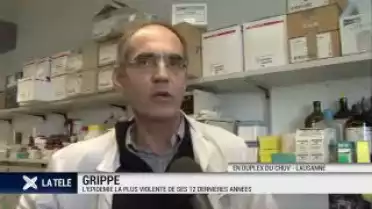 Grippe : l'épidémie la plus violente depuis 12 ans