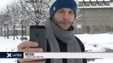 Réseaux sociaux enneigés