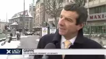 Grippe : les entreprises prennent les devants