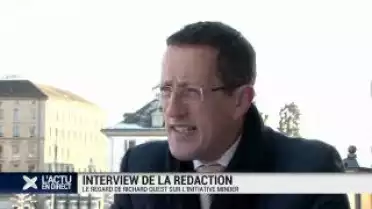 Le regard de Richard Quest sur l&#039;initiative Minder