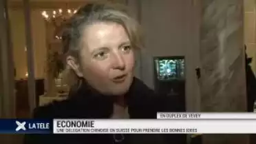 Economie : une délégation chinoise en Suisse