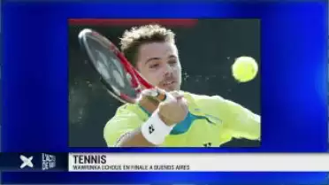 Tennis : Wawrinka échoue en finale