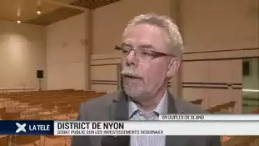 Distric de Nyon : débat sur les investissements