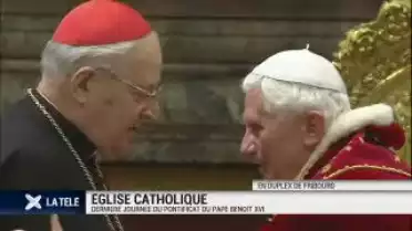 Dernière journée du pontificat du pape Benoît XVI