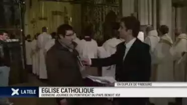 Dernière journée du pontificat du pape Benoît XVI