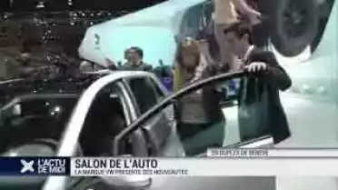 Salon de l'auto : VW présente ses nouveautés
