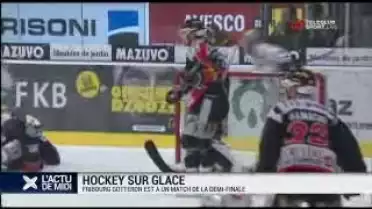 Hockey : Gottéron à un match de la demi-finale