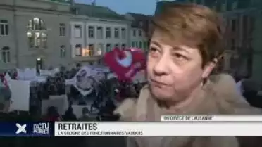 Retraites : la grogne des fonctionnaires vaudois