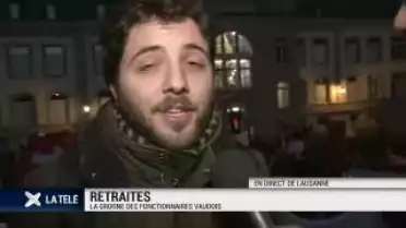 Retraites : la grogne des fonctionnaires vaudois
