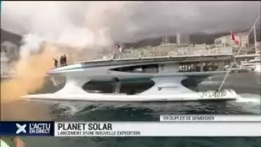 Planet Solar: lancement d&#039;une nouvelle expédition