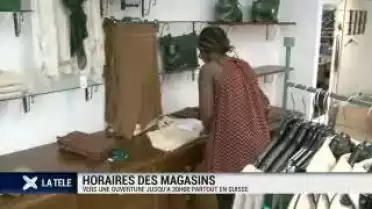 Horaires des magasins: une ouverture jusqu&#039;à 20h00