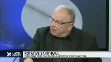La rotative du Groupe St-Paul ne sera pas sauvée