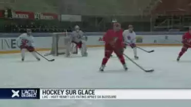 Hockey: Huet remet les patins après sa blessure