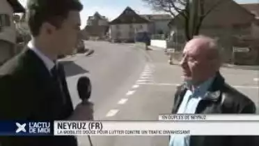 Mobilité douce à Neyruz