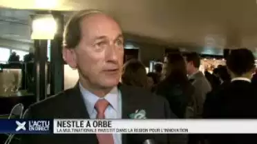 Nestlé à Orbe: la multinationale investit