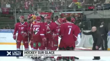 Hockey: Lausanne sur la route de la promotion