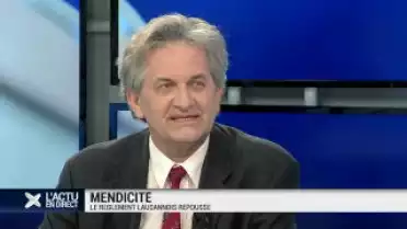 Mendicité: le réglement lausannois reporté