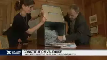 10 ans de la Constitution Vaudoise