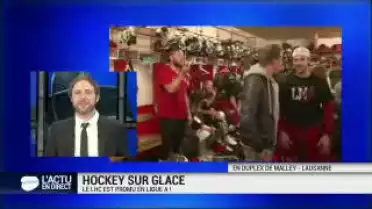 La suite de cette soirée hockey
