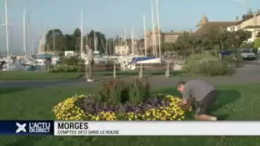 Morges: comptes 2012 dans le rouge