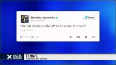 Tennis: Wawrinka bat Murray !