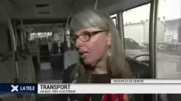 Transport: un bus 100% électrique.