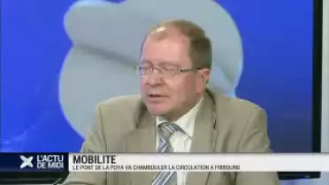 Mobilité: ouverture du pont de la Poya à Fribourg