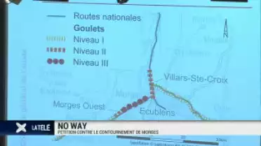No Way: pétition contre le contournement de Morges