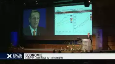 Economie: La BCV en léger recul au 1er trimestre.