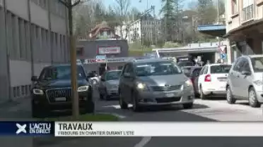 Travaux: Fribourg en chantier pendant l&#039;été