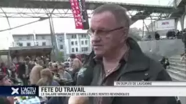 1er mai: salaire minimum et de meilleures rentes