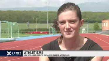 Lea Sprunger débute sa saison samedi à Fribourg
