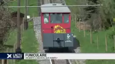 Funiculaire: on monte à nouveau aux Avants!