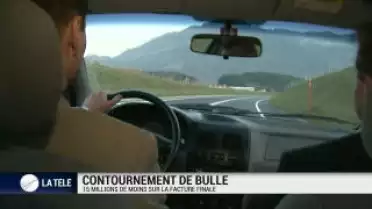 Contournement de Bulle: facture finale diminuée