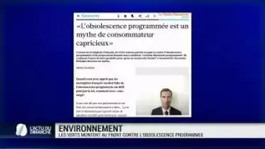 Environnement: les verts montent au front.