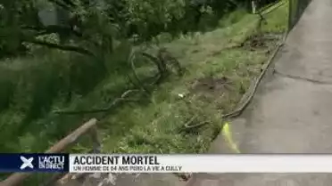 Accident mortel: un homme de 64 ans perd la vie