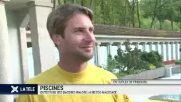 Ouverture des piscines: malgré la météo maussade