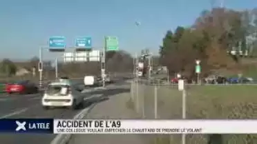 Accident de l&#039;A9 en novembre 2011