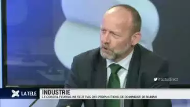Conseil fédéral: pas de faveurs pour l&#039;industrie