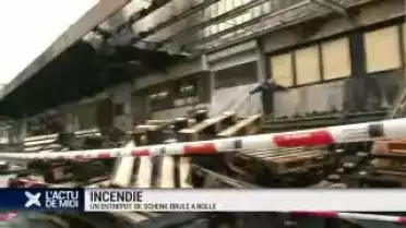 Incendie à Rolle