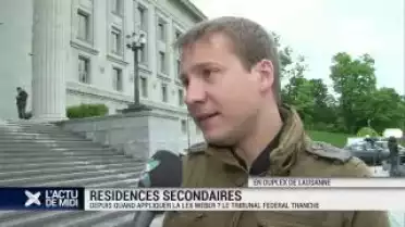 Résidences secondaires: Depuis quand appliquer la Lex Weber?
