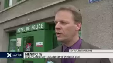 Le règlement contre la mendicité entre en vigueur