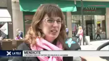 Mendicité: l&#039;interdiction est entrée en vigueur