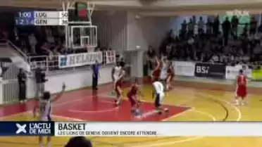 Les Lions de Genève doivent encore patienter