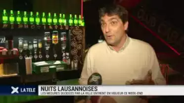 Nuits lausannoise les mesures de la Ville débutent