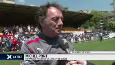 Michel Pont à Vevey: &quot;c&#039;est un vrai plaisir de se retrouver en suisse romande!&quot;