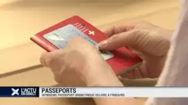 50'000ème passeport remis à Fribourg